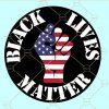 Black Lives Matter fist svg, Raised Fist SVG, BLM Svg, Black Lives Matter svg, Stand Against Racism svg, #BlackLivesMater, George Floyd SVG file