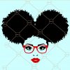 Black woman afro puffs svg, Woman with sunglasses Svg, afro girl svg, black woman svg, Afro puffs svg, Afro puffs, African American SVG, Black lives matter svg, black queen svg, Black Girl Magic svg files