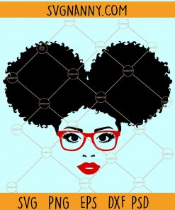 Black woman afro puffs svg, Woman with sunglasses Svg, afro girl svg, black woman svg, Afro puffs svg, Afro puffs, African American SVG, Black lives matter svg, black queen svg, Black Girl Magic svg files
