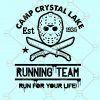 Camp Crystal Lake svg, Camp Counselor Svg, Jason SVG, Friday the 13th svg, Jason Vorhees svg