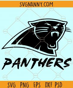Carolina Panthers SVG, Panthers football svg, Carolina Panthers Digital Art File, The Carolina Panthers Vector