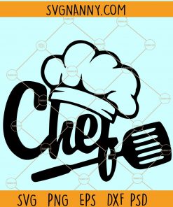 Chef svg file, Chef logo SVG, Chef shirt svg, Grilling svg, BBQ svg, Grill Master svg, Chef Svg, Kitchen Svg, Cutting Board Svg, chef hat svg file