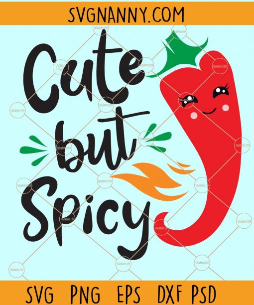 Cute But Spicy Svg, Funny Cinco De Mayo Svg, Spicy Svg, Mexican Svg, Tacos svg, cute spicy svg file