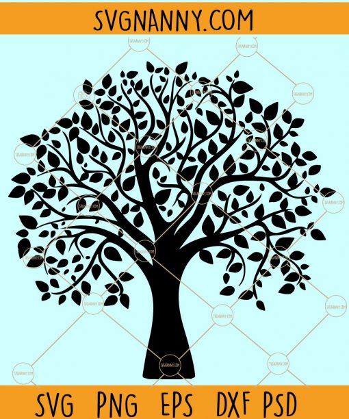 Family Tree Svg, Family Svg, Tree Monogram, Family Tree SVG file, Family Reunion Svg file, Reunion svg