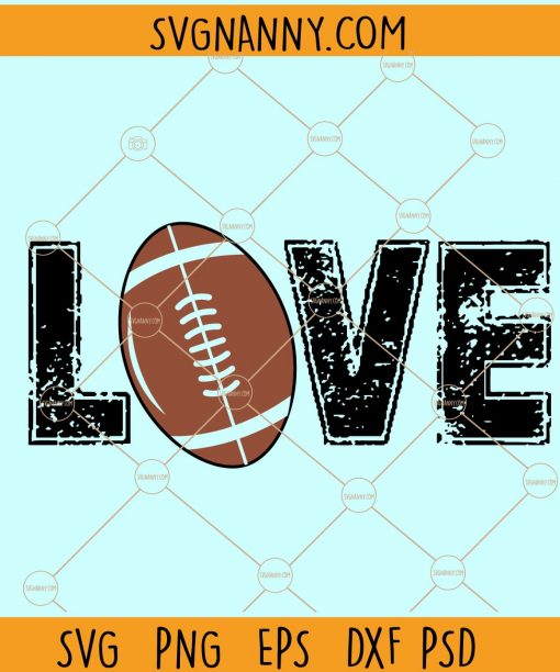 Football Love SVG, Football shirt svg, Football Girlfriend svg, Football Mom svg, I Love Football svg, Football lover svg, Love football svg