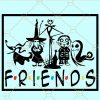 Friends Halloween SVG, Horror Friends Halloween SVG, Horror Friends SVG, Halloween shirt Svg, Happy Halloween, Halloween Gift, Halloween Shirt svg files, Halloween SVG