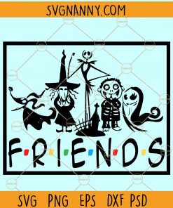 Friends Halloween SVG, Horror Friends Halloween SVG, Horror Friends SVG, Halloween shirt Svg, Happy Halloween, Halloween Gift, Halloween Shirt svg files, Halloween SVG