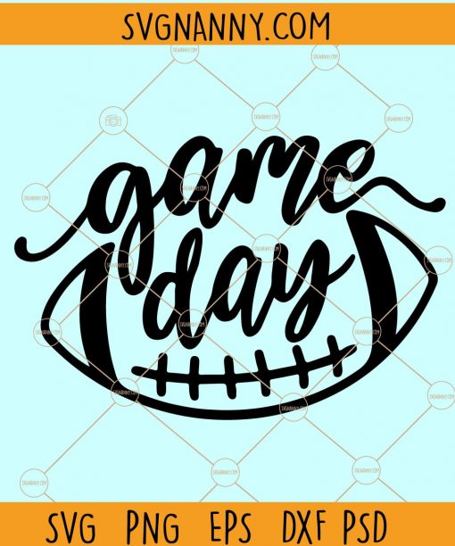 Game Day svg, Football Game Day svg, Game day shirt svg, Game Day Football svg, Football Shirt svg, American football svg files