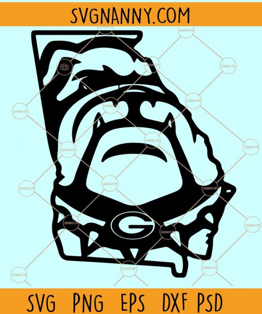 Georgia Football SVG, Georgia Bulldogs SVG, Go Bulldogs svg, Go Dawgs SVG, College Football Svg, Football University, Georgia Bulldogs SVG, school spirit svg