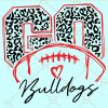 Go bulldogs leopard SVG, Go Bulldogs svg, Georgia Bulldogs svg, go dawgs svg, Football SVG file, Cameo, Cricut, mama svg, Bulldogs svg, cheerleaders, Bulldogs Leopard svg, Love Bulldogs svg