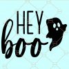 Hey boo svg file, Halloween SVG, Hey Boo svg, boo svg file, Funny Halloween Svg, Boo Crew Svg, Bootiful Svg, Halloween Cut File, Ghost Svg files