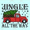 Jungle All The Way SVG-PNG t, Holiday SVG, Christmas Svg, Winter Svg, Christmas Svg For Circut