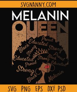 Melanin queen SVG, Crown svg, melanin hair svg, dripping melanin svg, melanin poppin svg, afro hair svg, magic black woman svg, African American svg, black woman svg, Girl power svg, Melanin svg, Black Girl Magic svg file