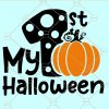 My 1st Halloween svg, Baby svg, baby Halloween svg, First Halloween svg, My First Halloween svg, Halloween svg files, Kids Halloween svg file