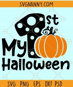 My 1st Halloween svg, Baby svg, baby Halloween svg, First Halloween svg, My First Halloween svg, Halloween svg files, Kids Halloween svg file