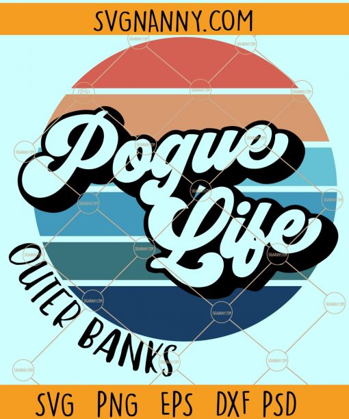Pogue Life SVG, Outer Banks SVG, outer banks Pogue Life Svg, obx Pogue Life Vintage Van Svg file