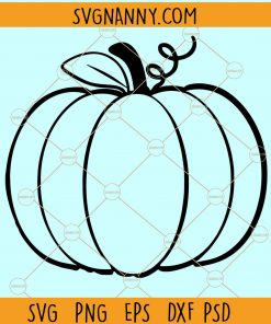 Pumpkin outline SVG, Pumpkin SVG, Pumpkin SVG File, Fall Pumpkin SVG, Pumpkin svg Files, Pumpkin svg silhouette, Pumpkin svg, Pumpkin vector svg