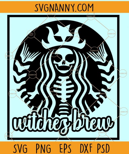 Starbucks witches brew SVG, Witches Brew SVG, Halloween Svg, Happy Halloween, Halloween Gift, Halloween Shirt svg