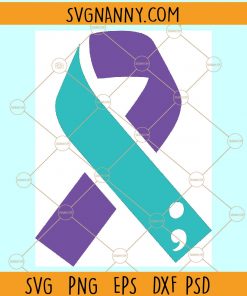 Prevention Awareness SVG, Suicide Prevention ribbon SVG, Suicide Prevention SVG, Purple ribbon SVG, Suicide SVG files, Suicide Prevention png files, Awareness SVG files