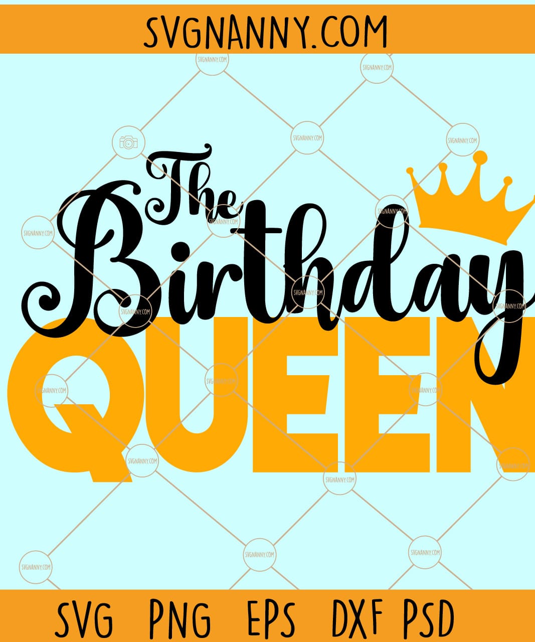 Birthday Queen Svg Happy Birthday Svg Birthday Girl Svg It's My