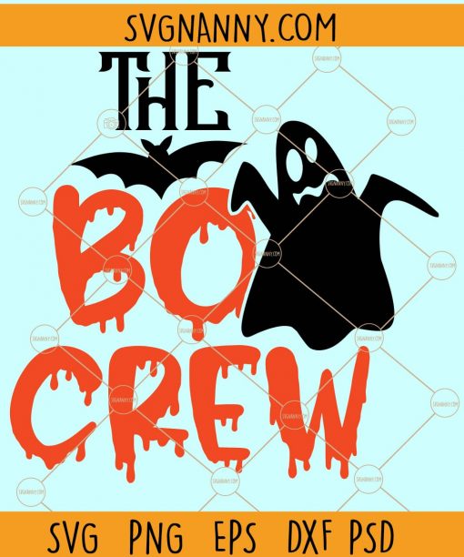 Boo Crew Svg, Kids Halloween Svg, Trick or Treat Svg, Boo Squad svg, Kids Halloween Costume, Boy Girl Shirt Svg file