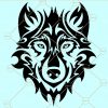 Wolf face Svg, Wolf Head Svg, Wolf svg, Wolves Svg, wolf clipart, Wolf Head Svg, Wolf Silhouette, wolf girl svg, wolf svg file