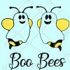 Boo Bees SVG, Halloween Svg, Funny Bee Svg, Adult Svg Layered Cut File, Mandala SVG, Cut File, Bee Happy Svg, Queen Bee SVG