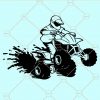 4 Wheeler SVG, ATV svg, ATV Clip Art, Quad Riding Svg, Four Wheeler svg, Atv Motocross Svg files