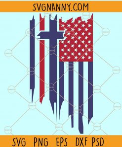 Cross America flag SVG, Faith American Flag svg, American flag cross svg, Faith USA Flag SVG, Faith cross flag svg, Christian 4th of July SVG, Faith Flag Svg, Faith in America svg, Distressed American Flag SVG, Faith SVG, Christian SVG  files