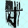 American lineman SVG file