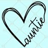 Auntie Heart SVG, Auntie love svg, Aunt Auntie Shirt Svg, Heart Line Art Svg, Aunt Gift Svg, Cutest Auntie svg, Best aunt ever svg, Mother’s Day Gift Svg, Mothers Day Svg