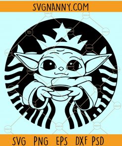 Baby Yoda Starbucks SVG, Baby Yoda Coffee Svg, Baby yoda Starbucks Logo SVG, Baby Yoda Starbuck Coffee SVG, Disney Starbucks Svg, Yoda Starbucks cup SVG, Yoda Coffee I need SVG file