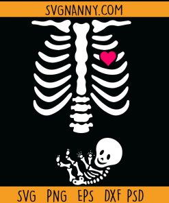 Baby skeleton SVG, Pregnancy skeleton SVG, pregnancy announcement SVG, Halloween skeleton SVG, Halloween SVG, pregnant skeleton SVG, baby shower SVG, baby announcement SVG file