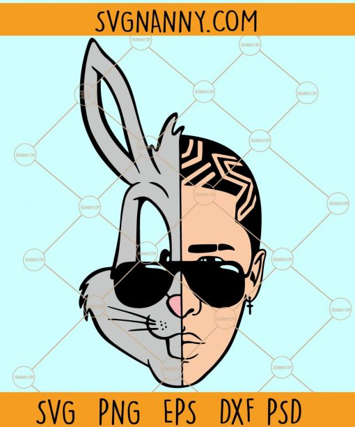 Bad Bunny SVG, El Conejo Malo SVG, bad bunny png, bad bunny clipart, bad bunny silhouette, bad bunny cricut, bad bunny cut file, Bad Bunny Decal svg, Conejo Malo Decal Svg, Bad Bunny Starbucks svg file