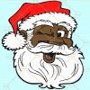  Happy Black Santa SVG, Black Believe Santa Claus SVG, Santa SVG, Christmas SVG, Christmas SVG free, Black Santa PNG, African American Santa SVG, Fun African American Santa face SVG, Cool Santa SVG, retro Santa SVG, Santa head SVG files
