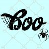 Halloween boo svg, Boo svg, Halloween svg, spiderweb svg, Boo Crew Svg