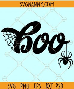 Halloween boo svg, Boo svg, Halloween svg, spiderweb svg, Boo Crew Svg