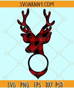 Buffalo Plaid Reindeer SVG,  Winter Shirt Svg, Christmas Svg, Merry Christmas svg, Reindeer Svg, Christmas Reindeer Svg, Holiday Svg, Reindeer Holiday Svg, Reindeer Png