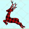 Buffalo Plaid Reindeer SVG,  Winter Shirt Svg, Christmas Svg, Merry Christmas svg, Reindeer Svg, Christmas Reindeer Svg, Holiday Svg, Reindeer Holiday Svg, Reindeer Png