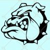 Bulldog Face SVG, Angry Bulldog Face SVG, Bull Dog Face Cut File, Gift For Dog Lovers, Bulldog Mascot, Dog Mom Gift, English bulldog svg free, bulldog mascot svg, American bulldog svg, Georgia bulldog svg, French bulldog svg files