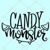 Candy Monster svg, Kids Halloween svg, Halloween SVG, Halloween shirt svg, Candy monster Halloween svg file