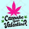 Cannabe your valentine SVG, Can I be your valentine SVG, weed instant svg cut file, Stoner Partner SVG, Weed lover SVG, weed SVG  file