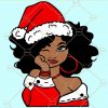 Afro Christmas Afro woman SVG, Afro Christmas SVG, Afro Santa SVG, Afro American Christmas SVG, Black Woman svg, black women, African American svg, afro woman, Black woman Christmas SVG, Afro Woman svg, Black Girl svg, Santa Claus svg, Melanin svg   files