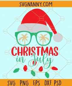 Christmas in july svg, july holiday svg, christmas summer svg, Beach sunglasses svg, Merry Christmas SVG, Christmas In July Svg, santa svg, christmas svg, happy holidays svg Files