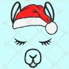Christmas Llama Svg, Fa La La Llama Christmas SVG, Llama Christmas SVG, Llama with san hat SVG, Llama svg, Alpaca svg, Funny Llama Svg, Sunglasses Svg, Cute Alpaca Svg, Christmas SVG file