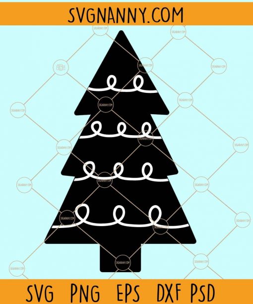 Christmas tree lights SVG, Christmas clipart, Christmas Tree Cut File, Tree svg, Pine Trees SVG, Christmas Trees SVG, Merry Christmas Svg, Christmas Tree Png, Christmas Svg, Christmas Tree Clipart