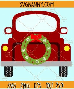 Red Truck Christmas Flowers svg, Red Truck svg, Red Truck Christmas svg, Christmas Truck svg, Christmas svg, Christmas svg, holiday svg files