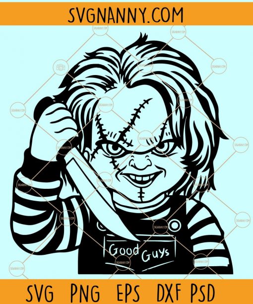 Chucky Digital File, Chucky SVG, Chucky Horror movie killers, Horror Halloween SVG, Horror Movie Killer SVG, Chucky Friends Til The End SVG, Friends Halloween SVG, Friends Til The End SVG file