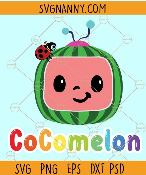 Cocomelon Logo svg, Coco Melon svg, CocoMelon Birthday SVG, Cocomelon Birthday svg, Watermelon Birthday SVG, Cocomelon shirt SVG file