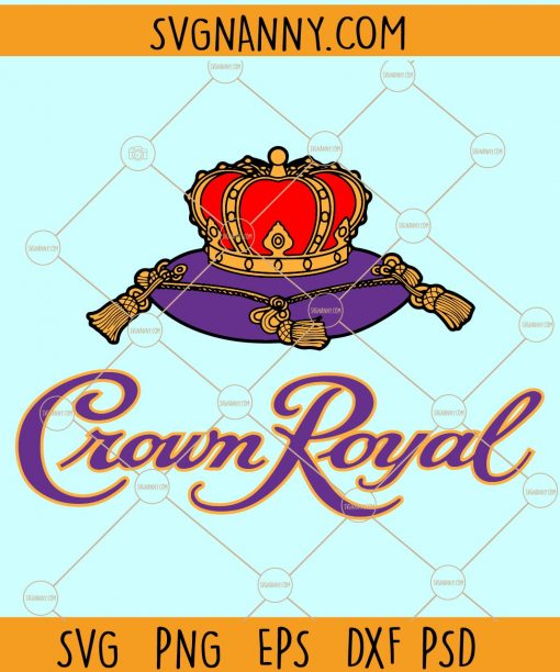 Crown Royal Svg cut file, Whisky Svg, Crown Royal label SVG, Crown royal label SVG, Crown Royal Alcohol SVG file